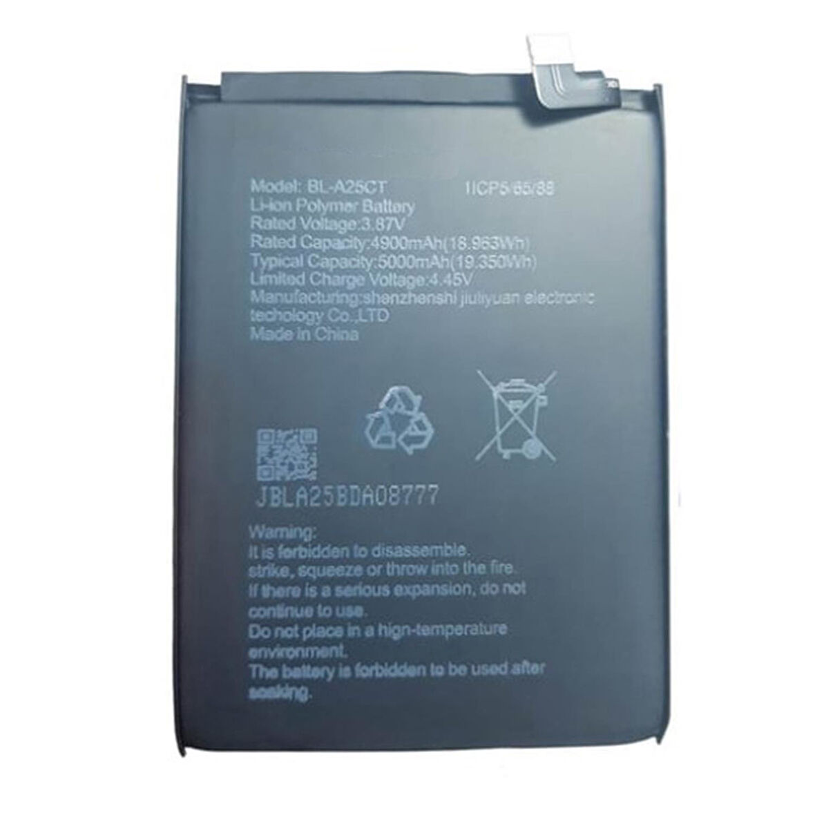 Teknonet General Mobile GM21 Plus Uyumlu Nettech 5000 MAh Batarya NT-104107