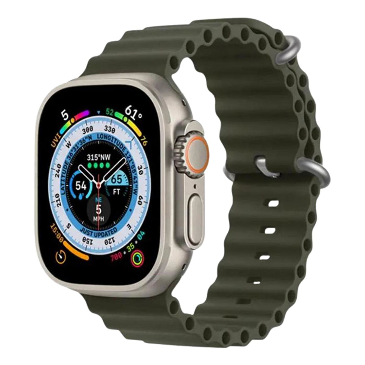 Nettech Apple Watch Series 41 mm Uyumlu Silikon Kordon NT-102963