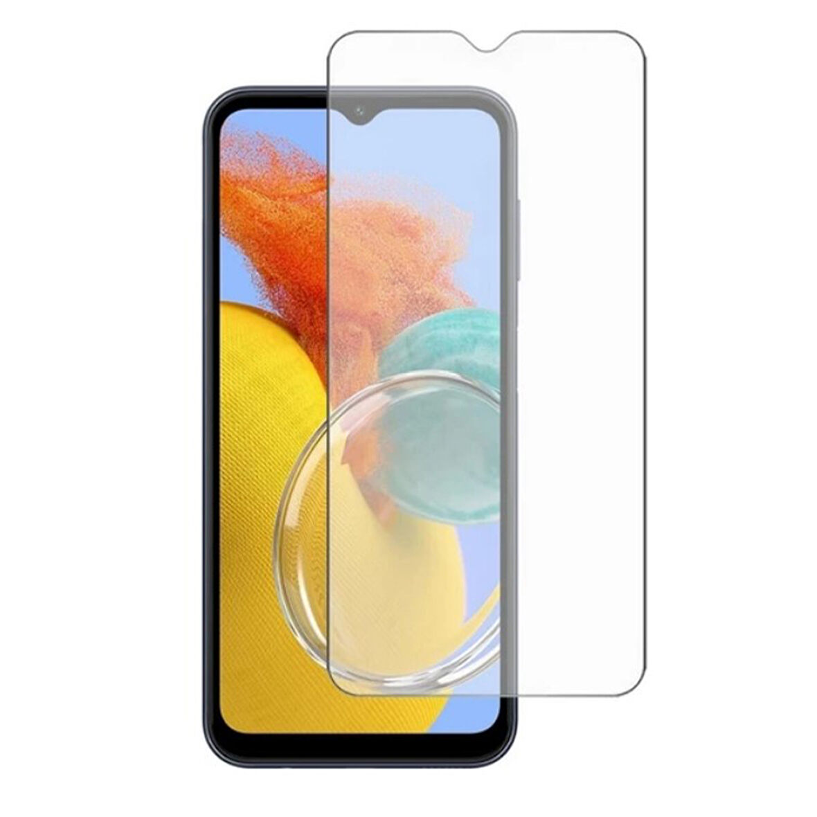 Samsung Galaxy A14 5G Uyumlu Şeffaf Temperli Cam Ekran Koruyucu