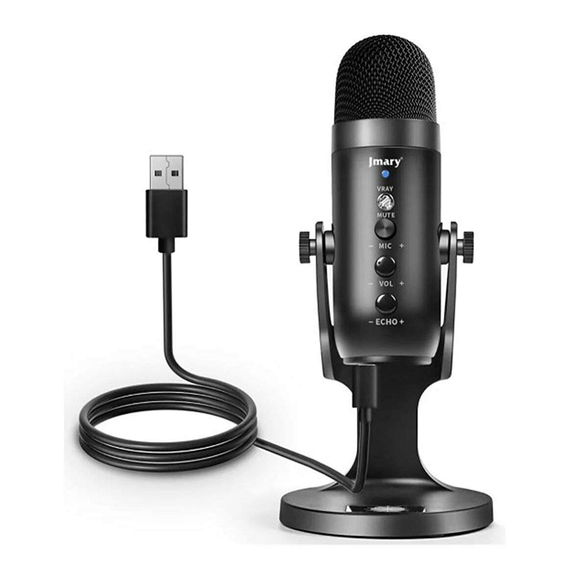 MC-PW8 RGB Masaüstü Stüdyo Kayıt USB Condenser Mikrofon