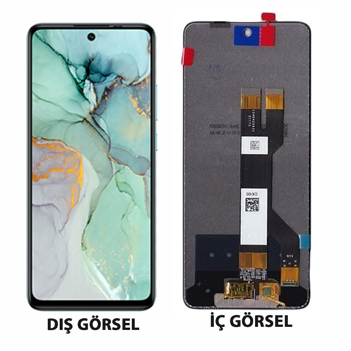 Teknonet General Mobile GM22 Plus Uyumlu Org Lcd+Dokunmatik NT-101755