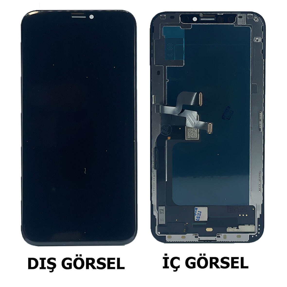 Teknonet Apple iPhone XS Uyumlu Glw Fhd Lcd+Dokunmatik+Çıtalı NT-101738