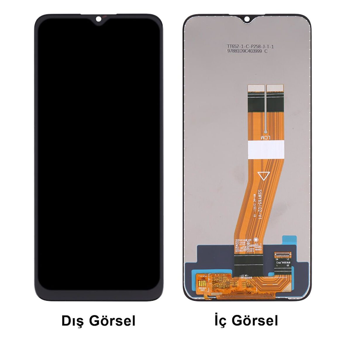 Teknonet Samsung Galaxy A03 Uyumlu Org Lcd+Dokunmatik NT-101075