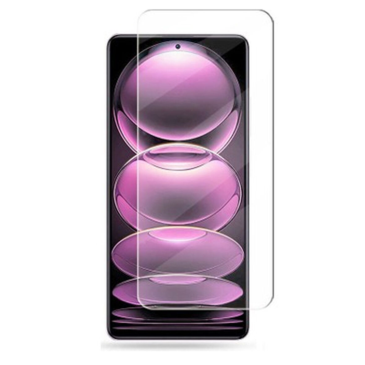 Xiaomi Redmi Note 12 Pro 4G Uyumlu Şeffaf Temperli Cam Ekran Koruyucu