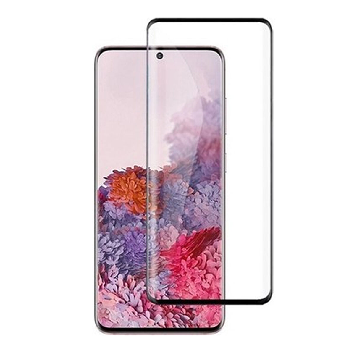 Oppo Reno 7 Uyumlu Ön Koruma Seramik Nano Ekran Koruyucu (Şeffaf)