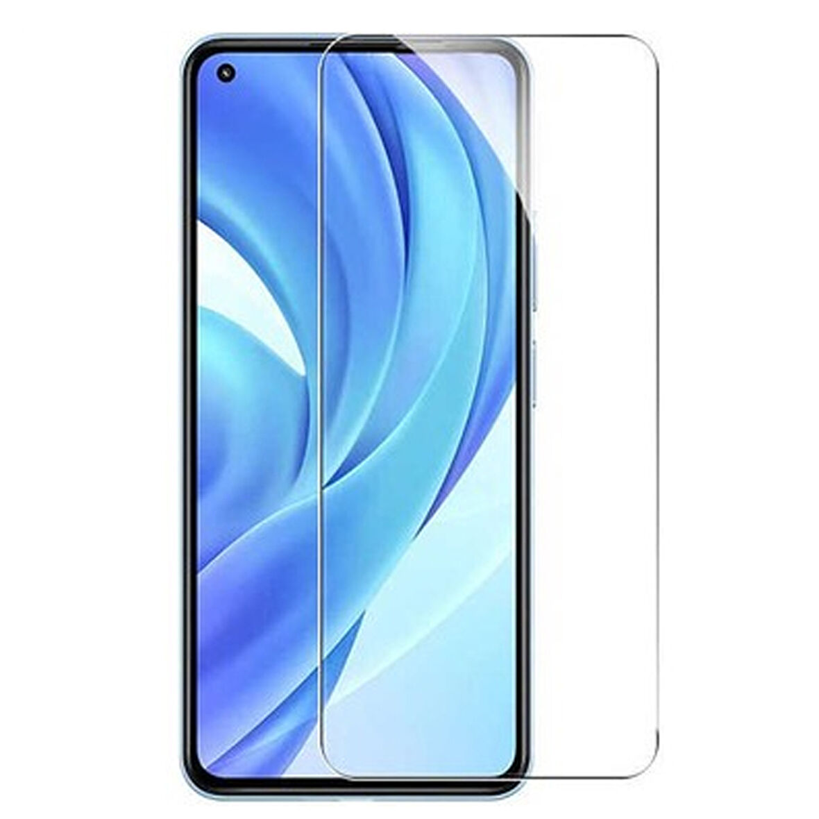 Xiaomi 12 Lite Uyumlu Ön Koruma Seramik Nano Ekran Koruyucu (Siyah)