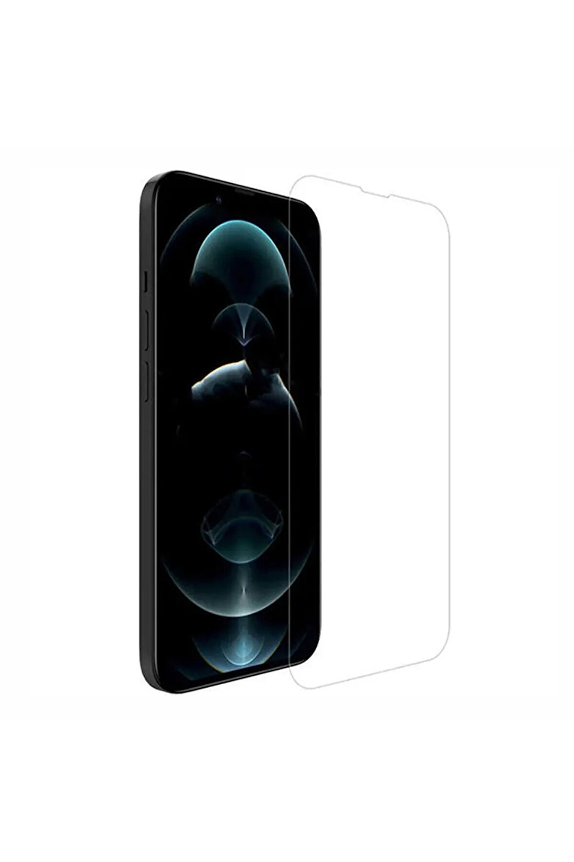 iPhone 13 Pro Max Uyumlu Kılıf Dostu Cam Ekran Koruyucu