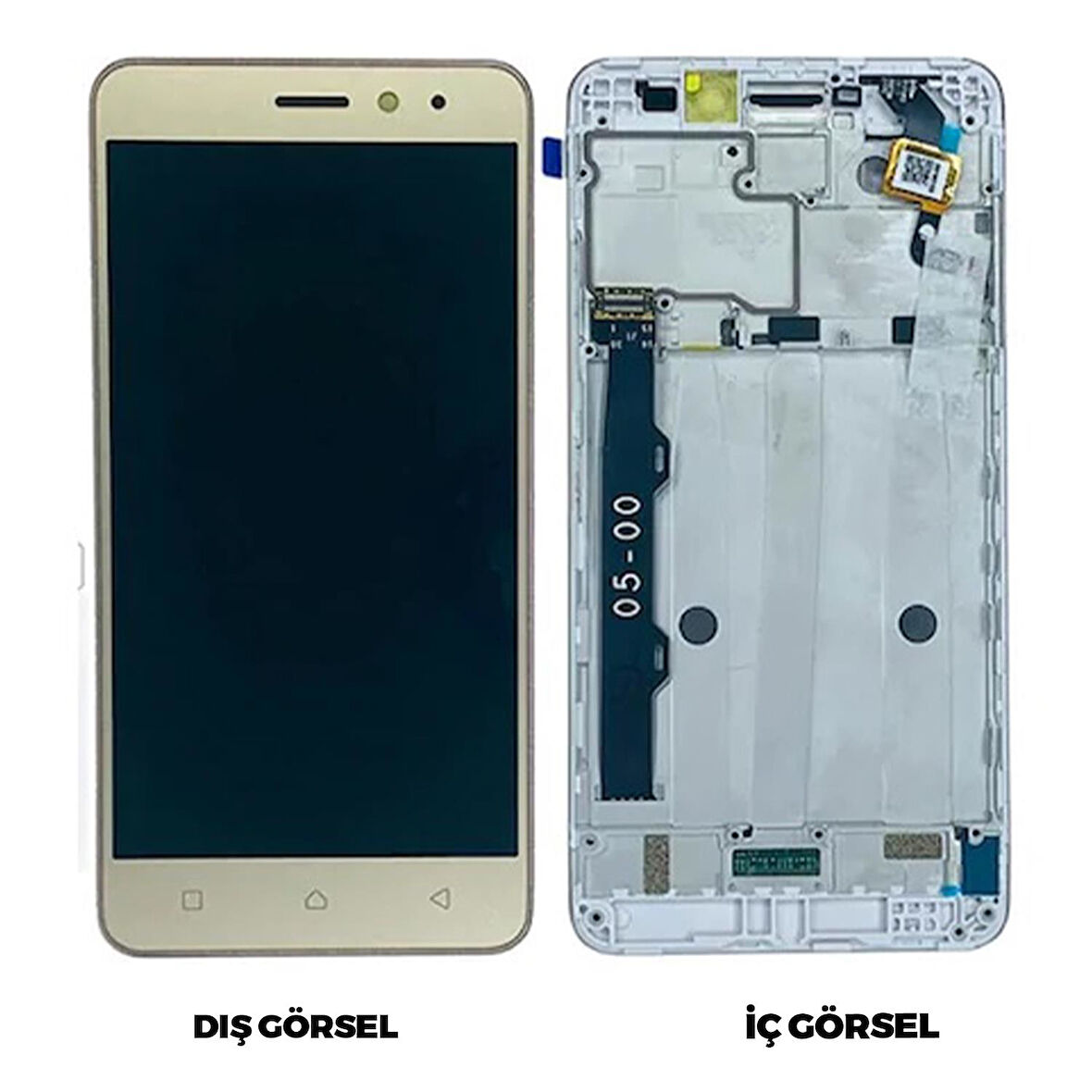 Teknonet Lenovo K6 Uyumlu Org Lcd+Dokunmatik+Çıtalı NT-97837