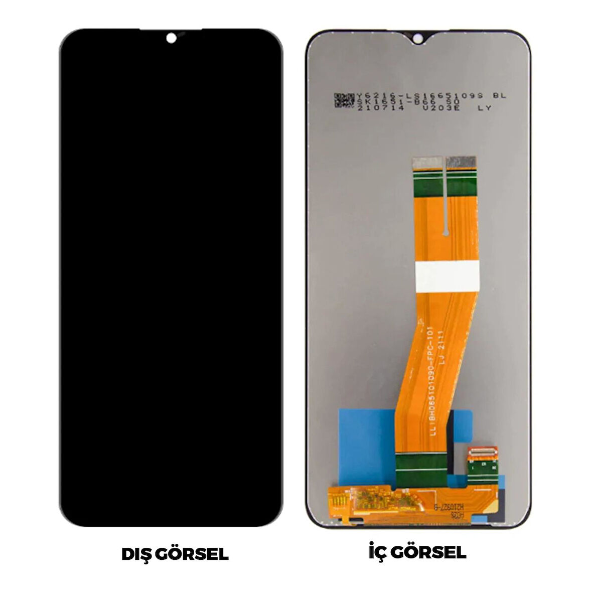 Teknonet Samsung Galaxy A03S Uyumlu Org Lcd+Dokunmatik NT-96469