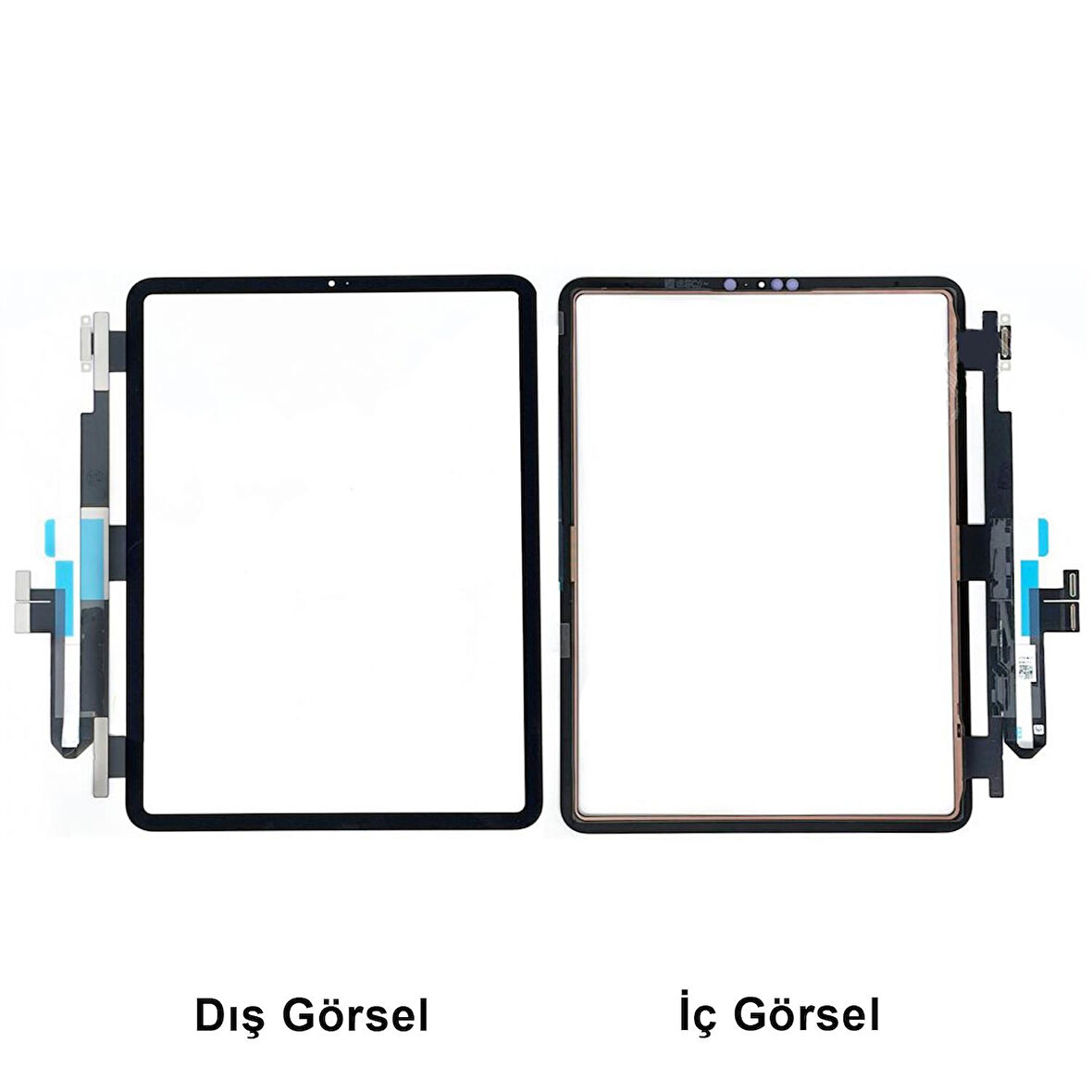 Teknonet Apple iPad Pro 11 inç Uyumlu Dokunmatik Lens + Filmli NT-96458