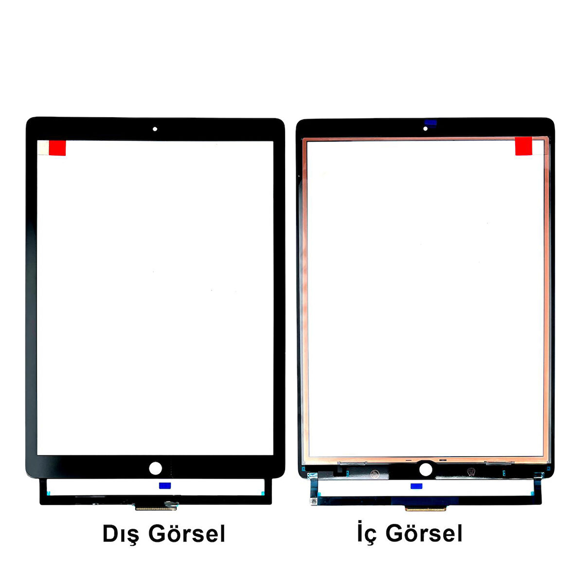 Teknonet Apple iPad Pro 12.9 2.Nesil Uyumlu Dokunmatik Lens + Oca NT-96427