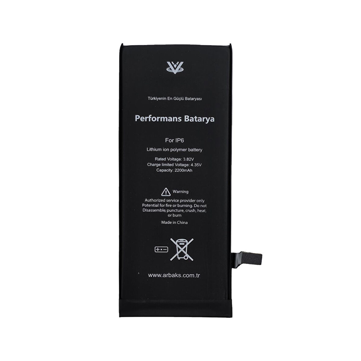 Teknonet Apple iPhone 6 Uyumlu Veltex 2200 MAh Batarya NT-96170