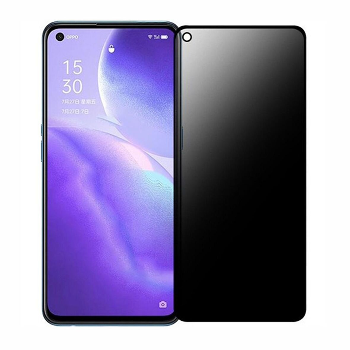 Oppo Reno 7 Privacy Gizlilik Filtreli Ekran Koruyucu