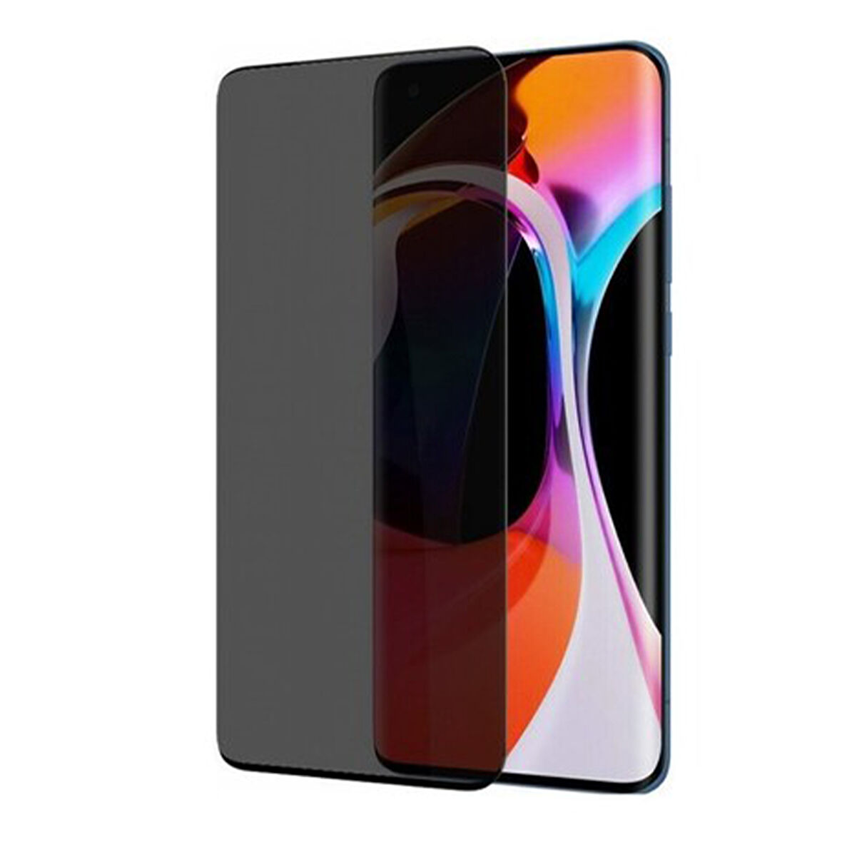 Samsung Galaxy S20 FE Uyumlu Privacy Ön Koruma Hayalet Seramik Nano Ekran Koruyucu (Siyah)