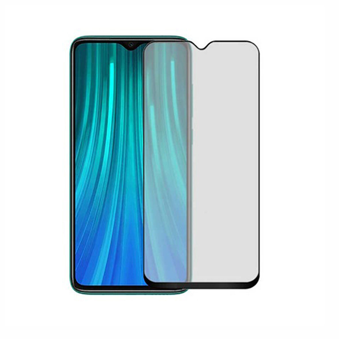 Samsung Galaxy A03 / A03s Uyumlu Ön Koruma Mat Seramik Nano Ekran Koruyucu (Siyah)