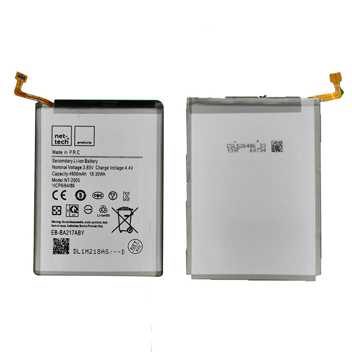 Teknonet General Mobile GM21 Uyumlu Nettech Batarya NT-93117