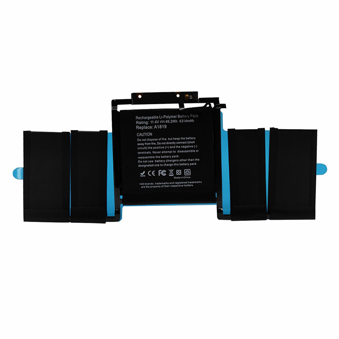 Teknonet Apple Macbook Pro 13 A2338 Uyumlu Nettech A1819 4300 mAh Batarya NT-93114