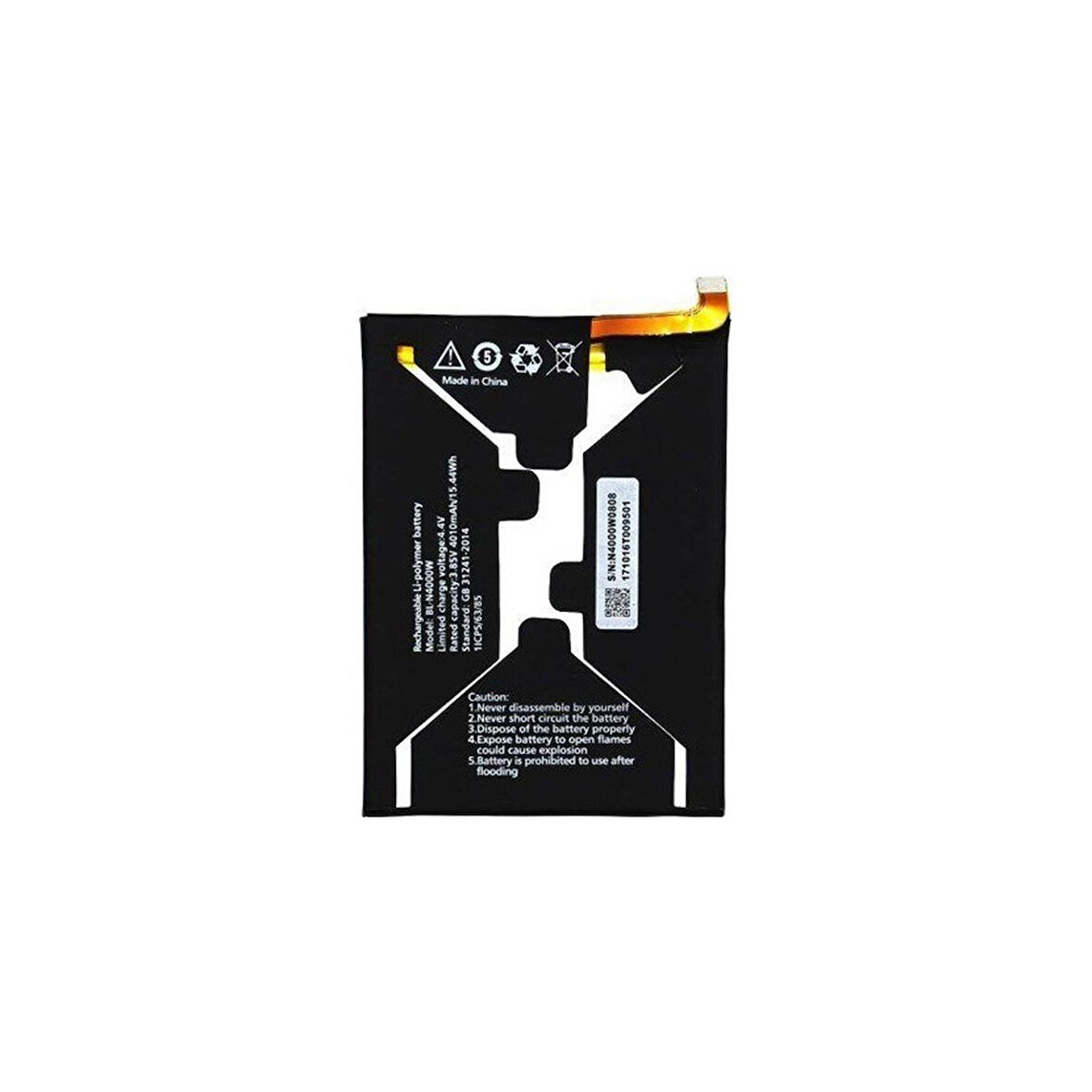 Teknonet Casper Via F2 Uyumlu Casper 1ICP4 4000 MAh Batarya NT-92809