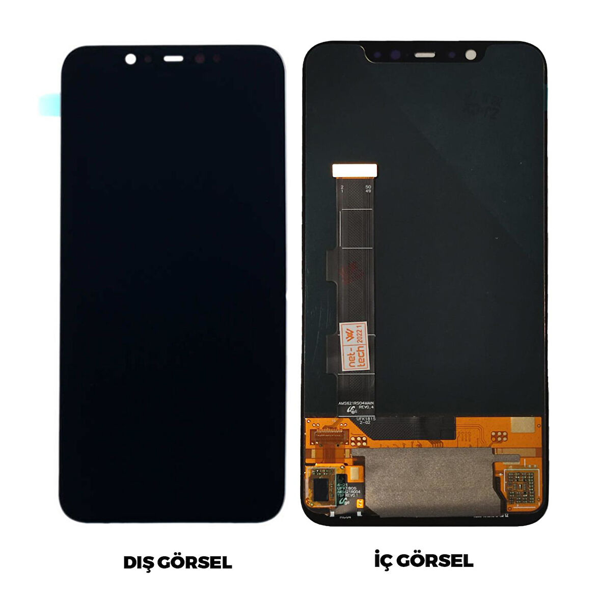 Teknonet Xiaomi Mi 8 Uyumlu Oled Lcd+Dokunmatik NT-92762
