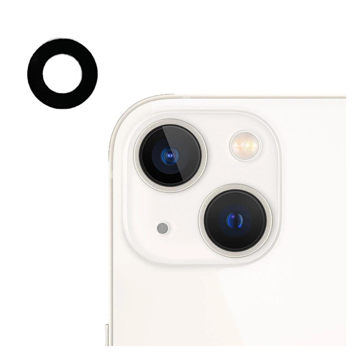 Teknonet Apple iPhone 13 Mini Uyumlu Kamera Camı NT-92661