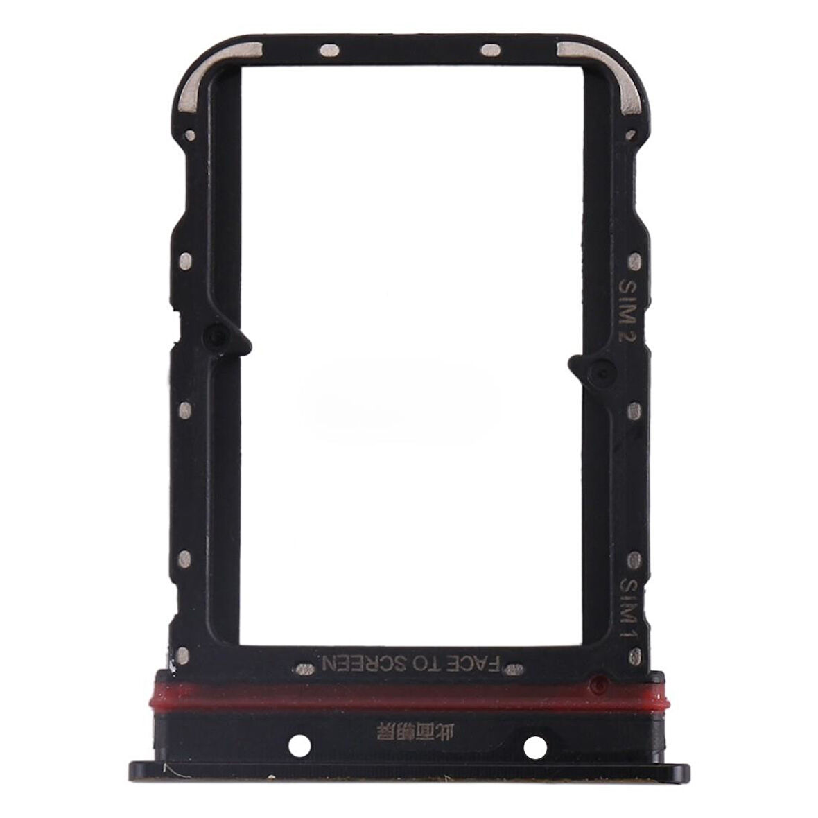 Teknonet Xiaomi Mi Note 10 Pro Uyumlu Hafıza Kart + Sim Metali NT-89688