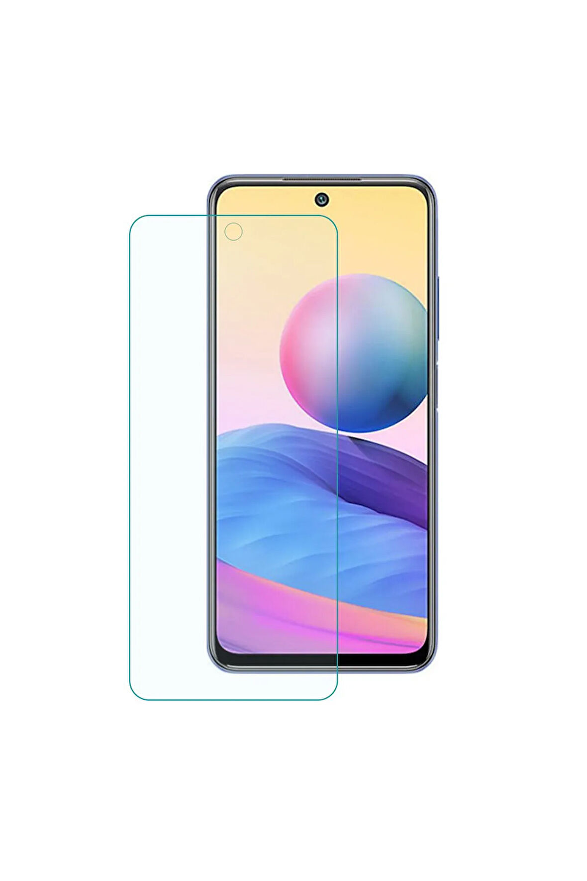 Xiaomi Redmi Note 10 Uyumlu Ön Koruma Cam Ekran Koruyucu