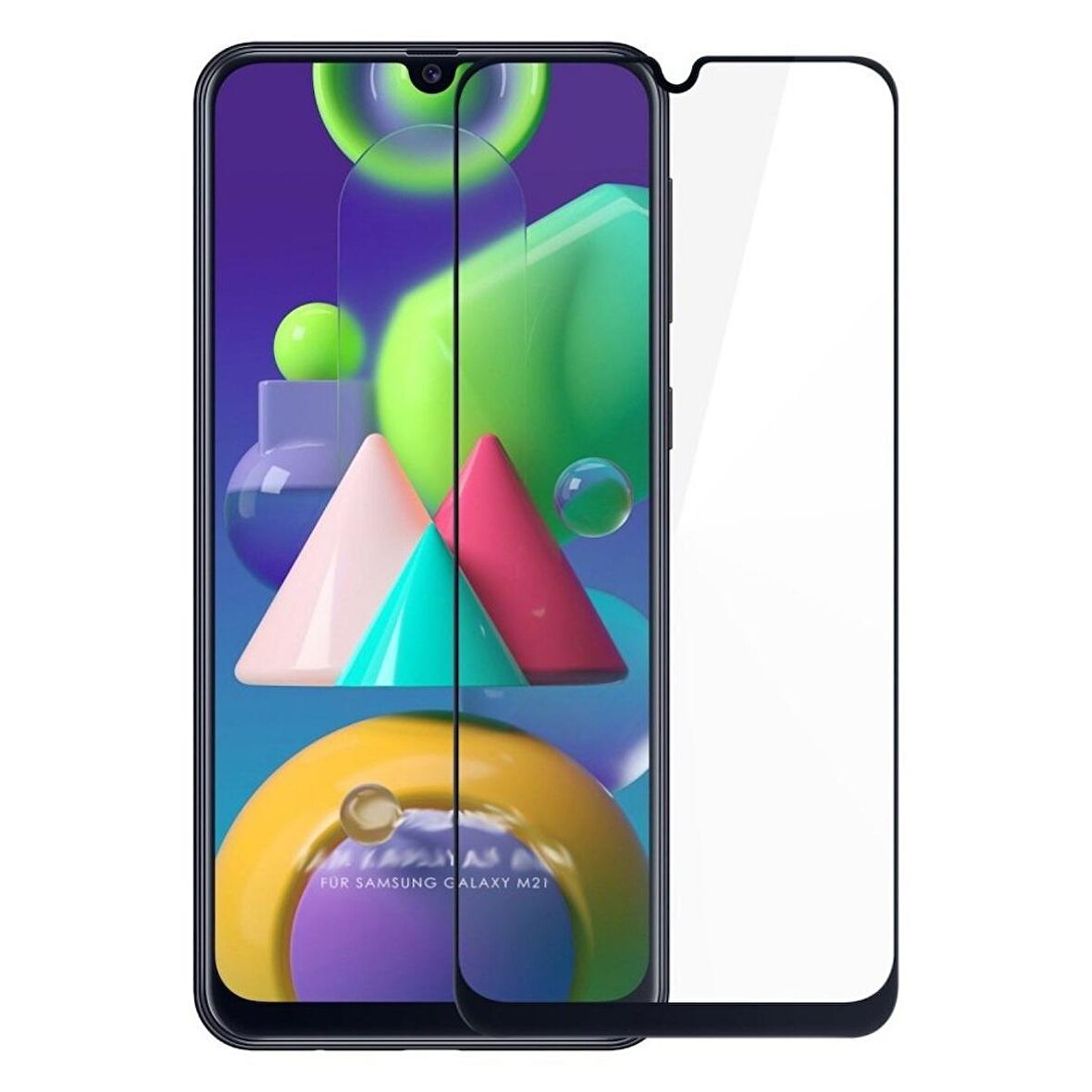 Samsung Galaxy M21 Tam Kaplama Mat Seramik Nano Ekran Koruyucu