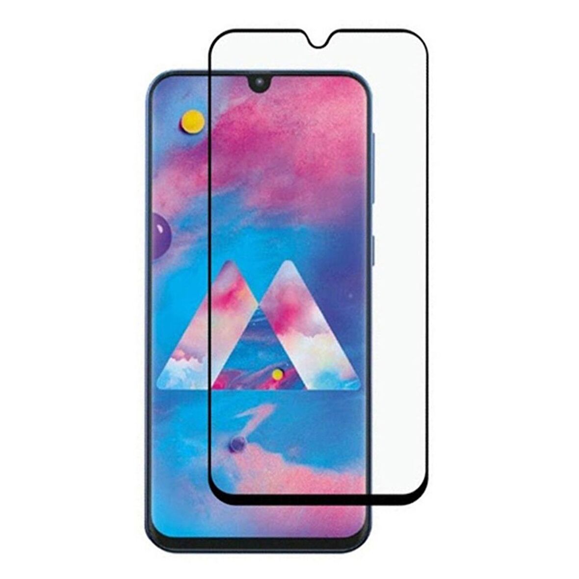 Samsung Galaxy M30S Tam Kaplama Mat Seramik Nano Ekran Koruyucu