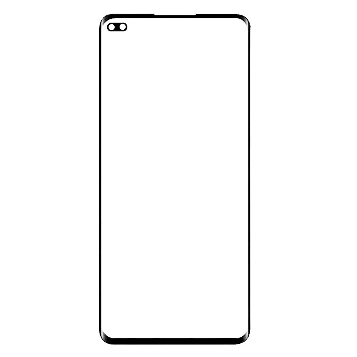 Teknonet Oppo Reno 4 Uyumlu Dokunmatik Lens + Oca NT-88548