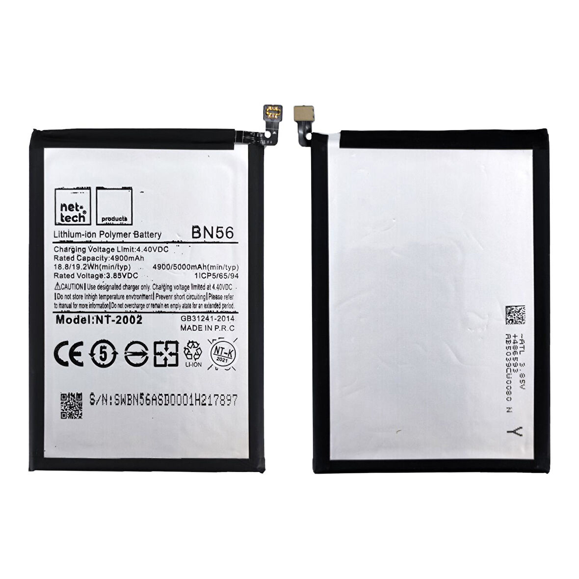 Teknonet Xiaomi Redmi 9A Uyumlu Nettech BN56 5000 MAh Batarya NT-86154