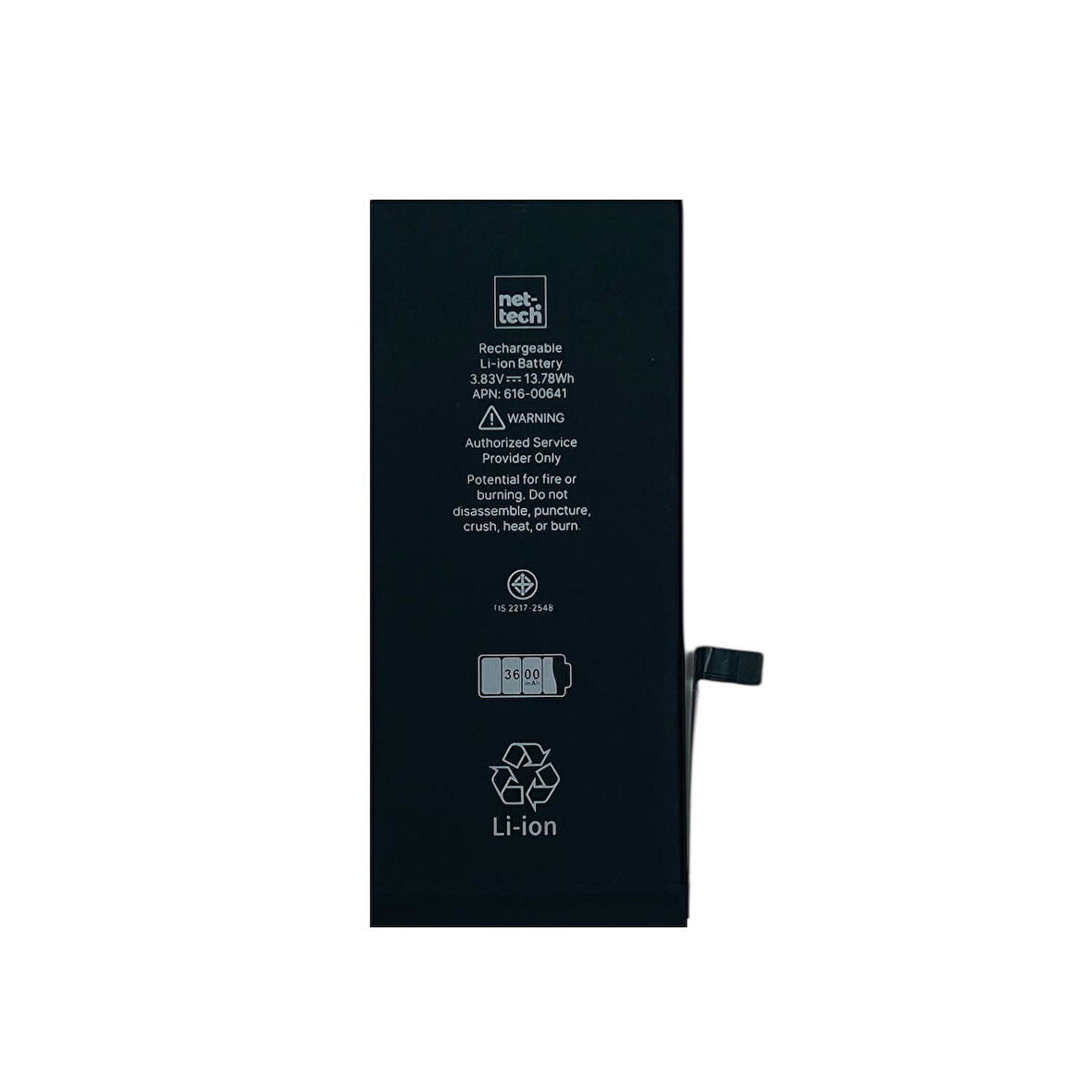 Teknonet Apple iPhone 11 Uyumlu Nettech 3550 mAh Batarya NT-91108
