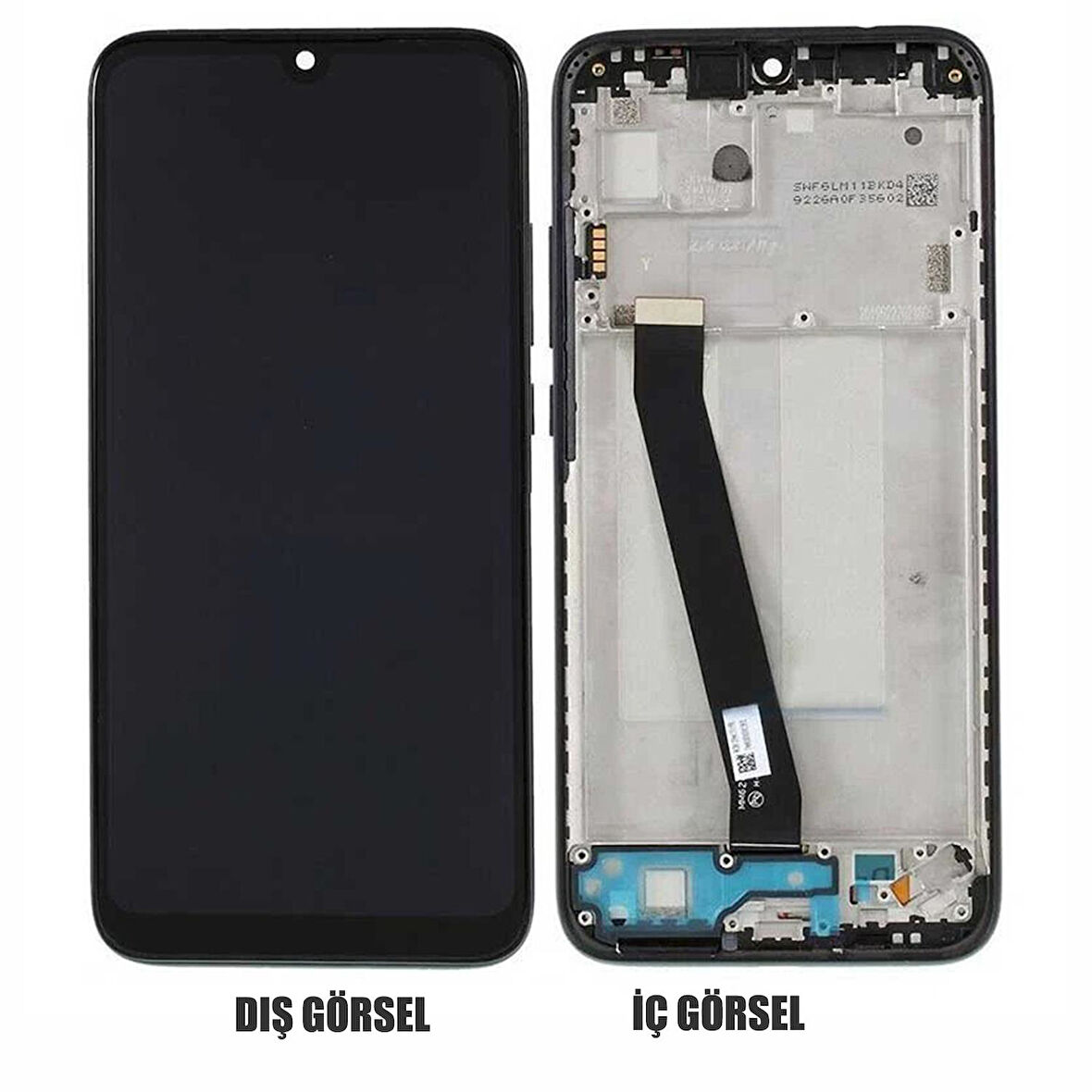 Teknonet Xiaomi Redmi 7 Uyumlu Org Lcd+Dokunmatik+Çıtalı NT-84299