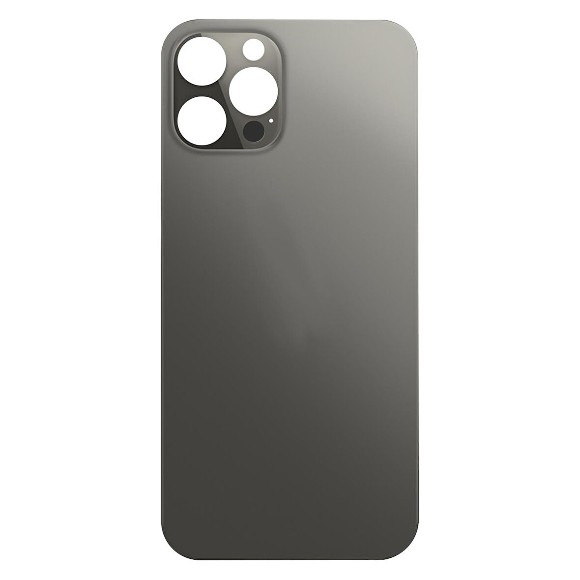 Teknonet Apple iPhone 12 Pro Uyumlu Geniş Kamera Camlı Batarya Kapağı NT-83851