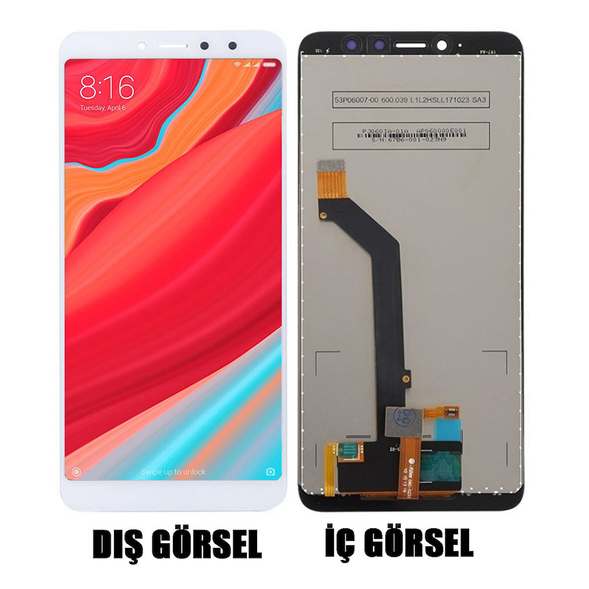 Teknonet Xiaomi Redmi S2 Uyumlu Org Lcd+Dokunmatik NT-1030