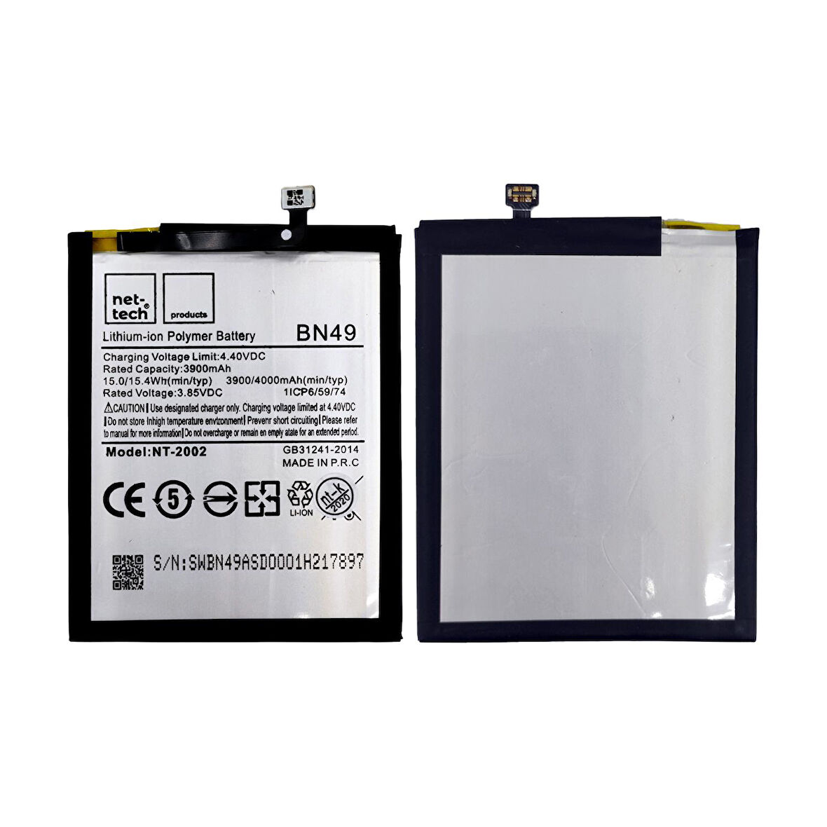 Teknonet Xiaomi Redmi 7A Uyumlu Nettech BN49 4000 MAh Batarya NT-82589