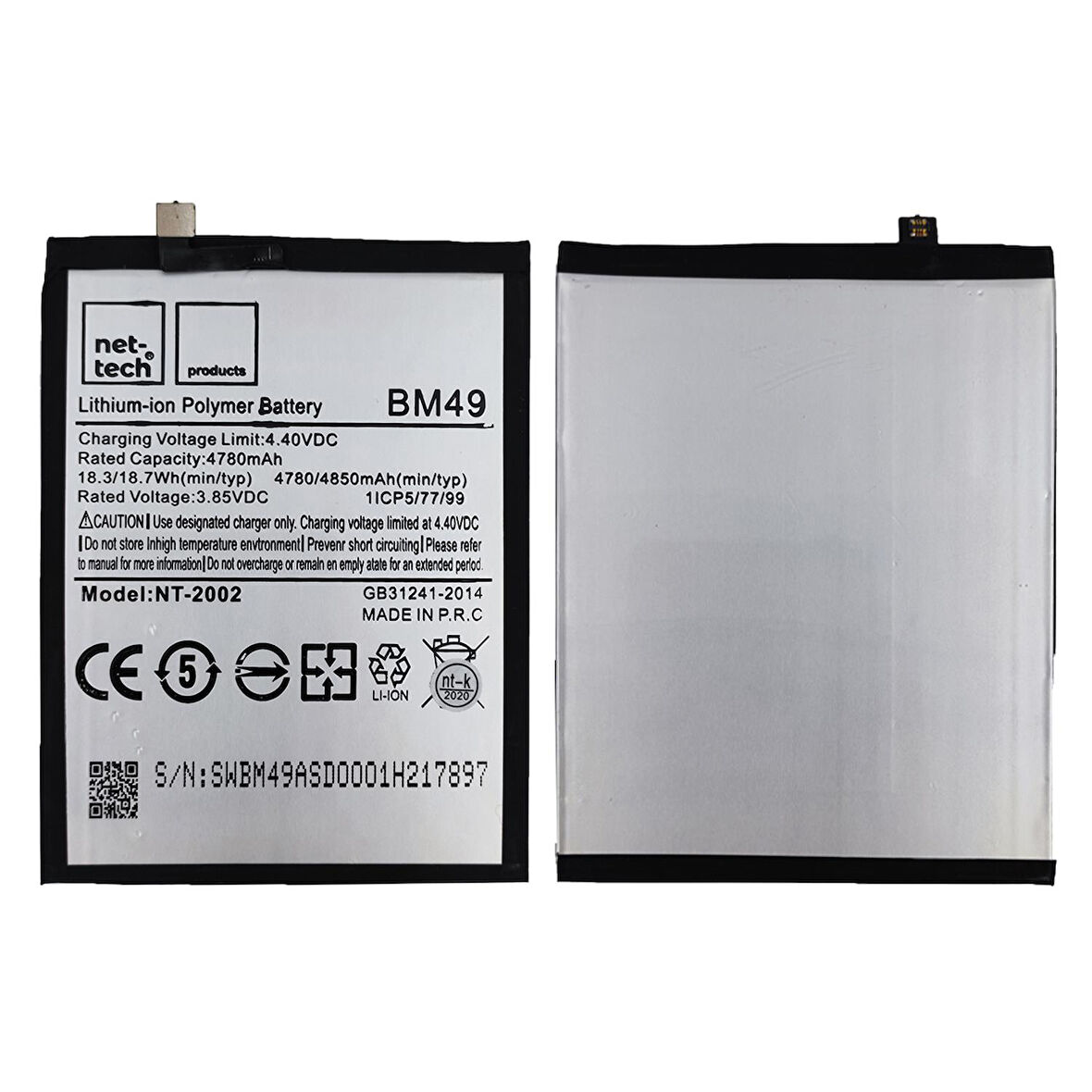 Teknonet Xiaomi Mi Max Uyumlu Nettech BM49 4850 MAh Batarya NT-82568