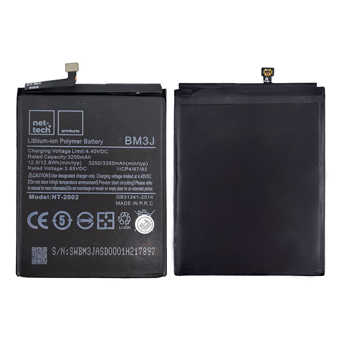 Teknonet Xiaomi Mi 8 Lite Uyumlu Nettech BM3J 3250 mAh Batarya NT-82562