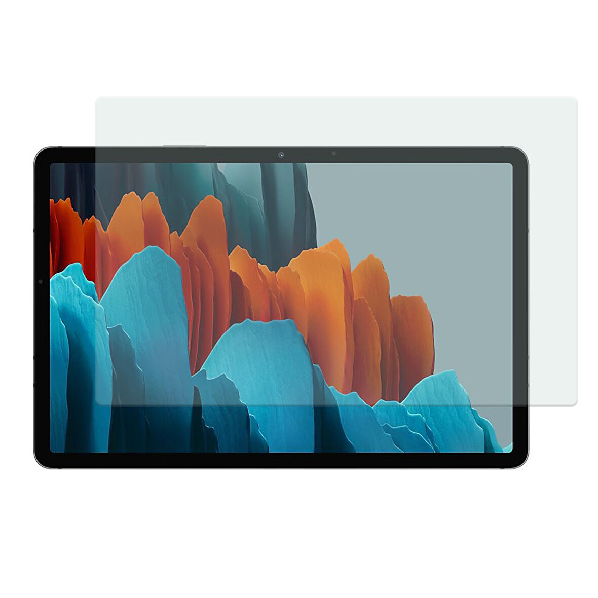 Samsung Galaxy Tab S9 FE Plus SM-X610 12.4 inc Uyumlu Temperli Cam Tablet Ekran Koruyucu