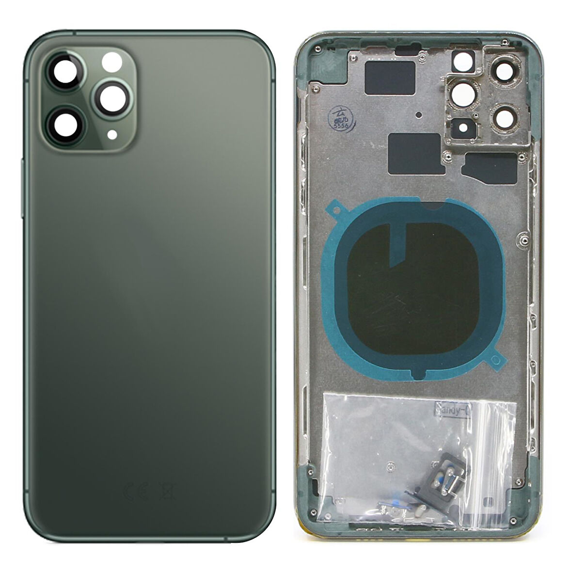 Teknonet Apple iPhone 11 Pro Max Uyumlu Batarya Kapaklı Dolu Kasa VR-5923