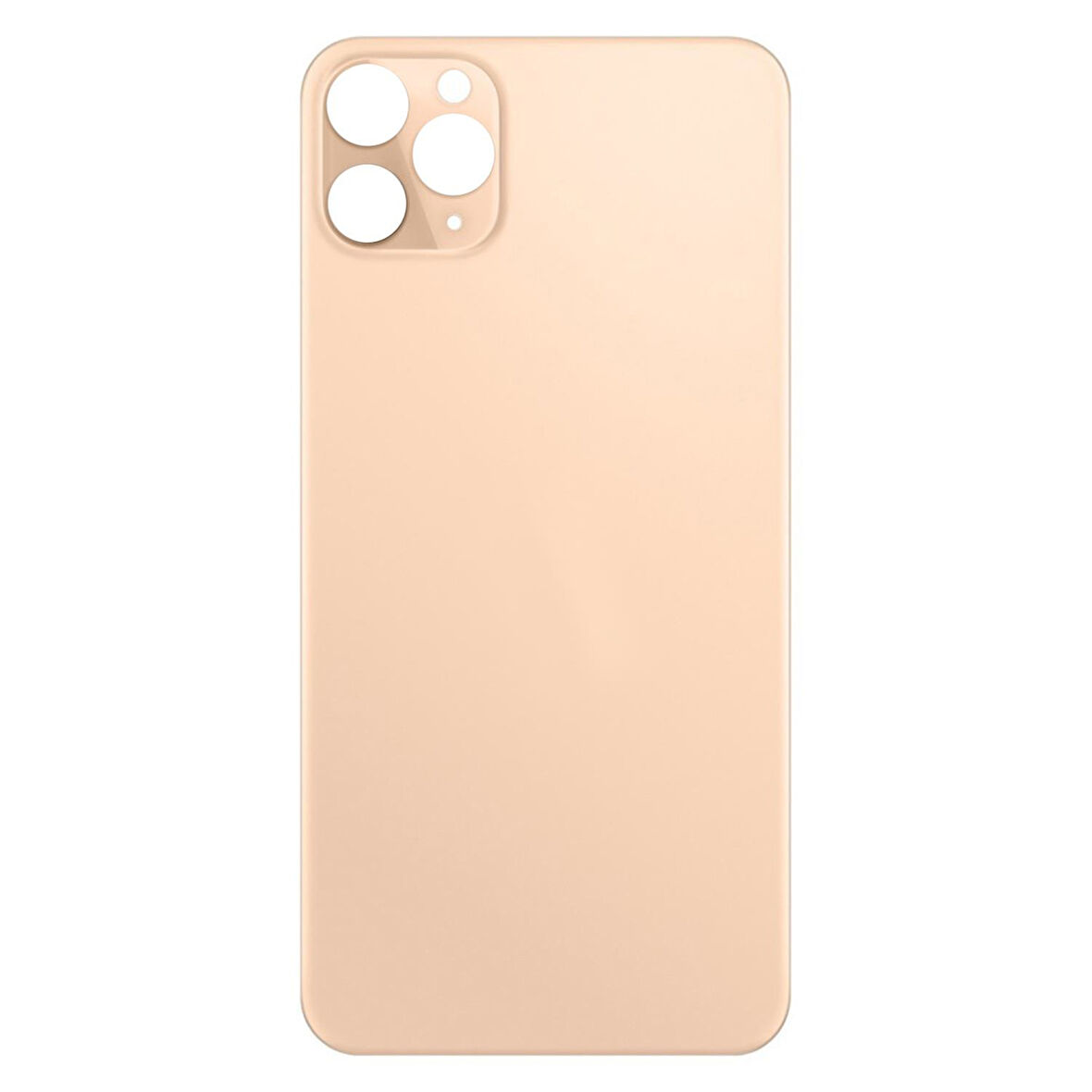 Teknonet Apple iPhone 11 Pro Max Uyumlu Geniş Kamera Camlı Batarya Kapağı VR-20366