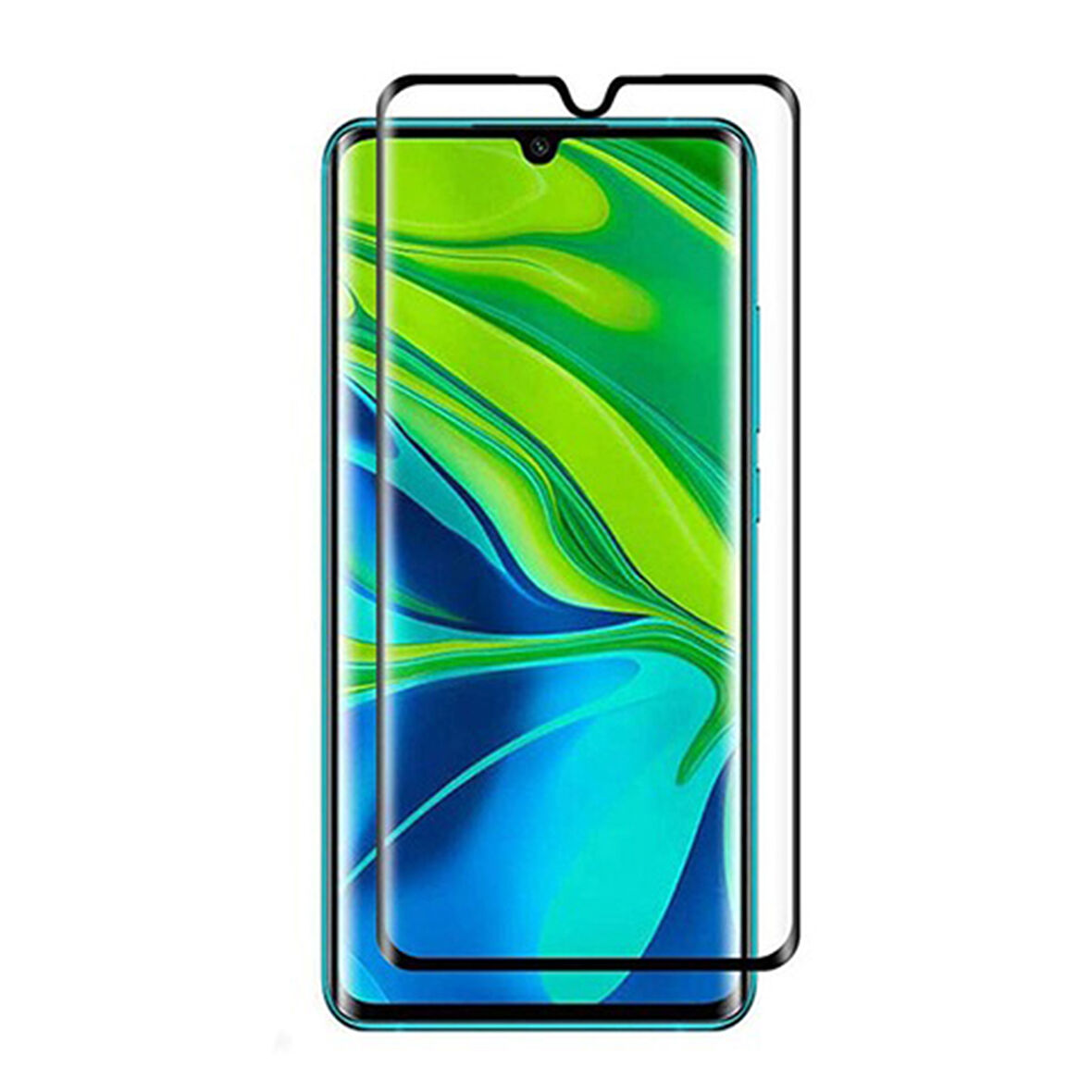 Huawei Nova 5 Uyumlu Ön Koruma Seramik Nano Ekran Koruyucu (Siyah)