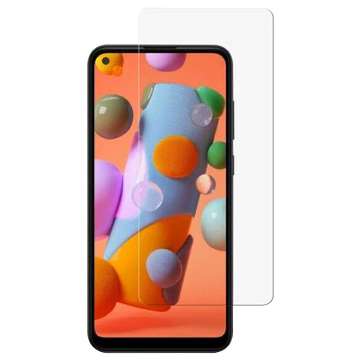 Samsung Galaxy A11 Uyumlu Ön Koruma 9H Şeffaf Nano Ekran Koruyucu