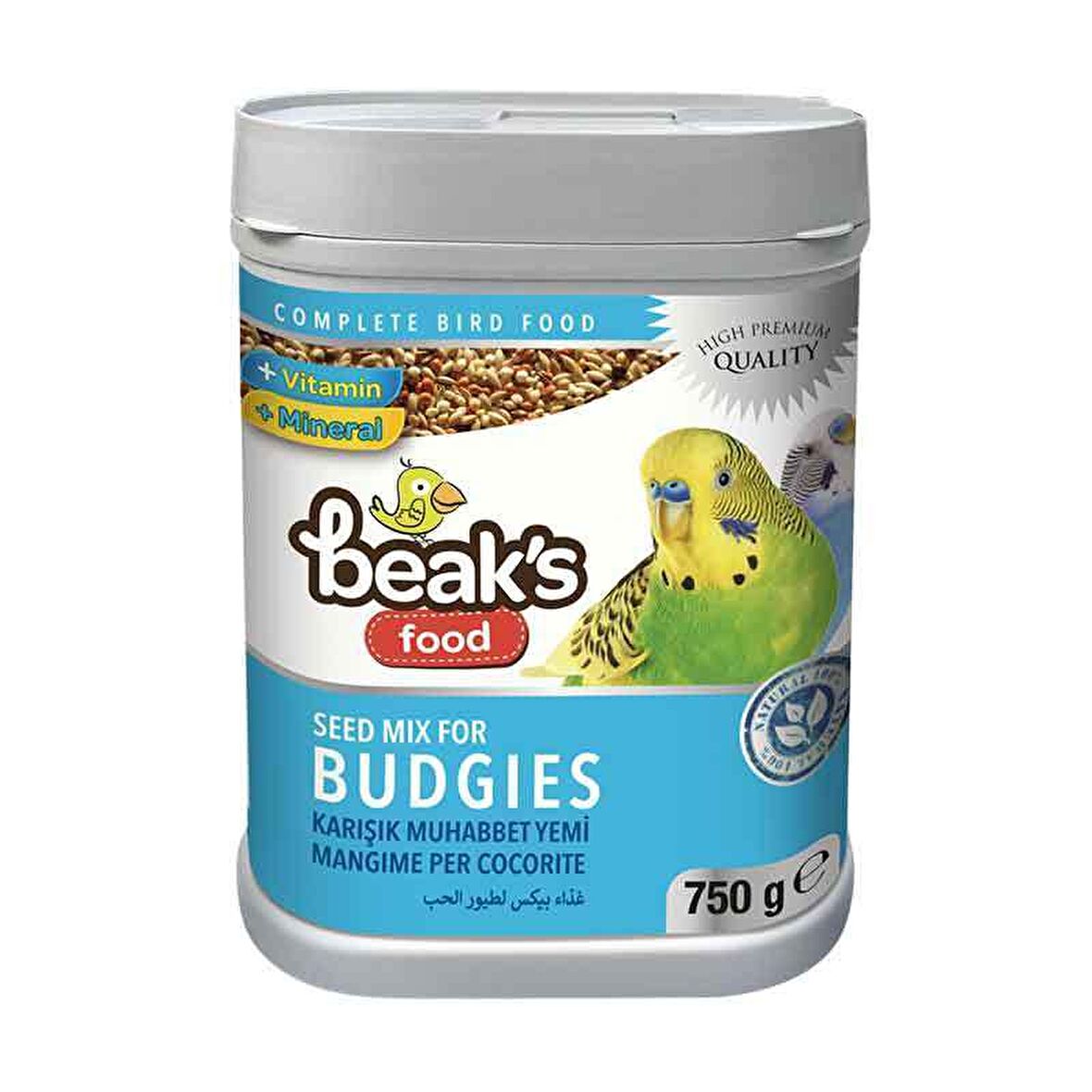 Beaks 750 Gr Muhabbet Kuşu Yemi 