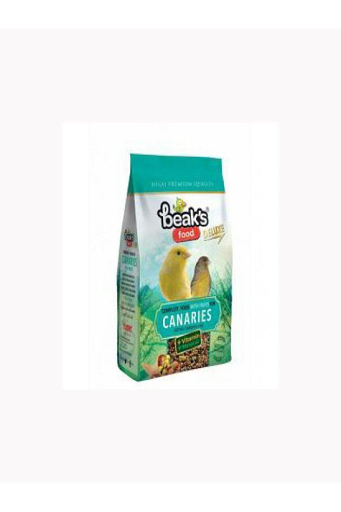 Beaks Deluxe Meyveli Kanarya Yemi 400GR x 2 Adet