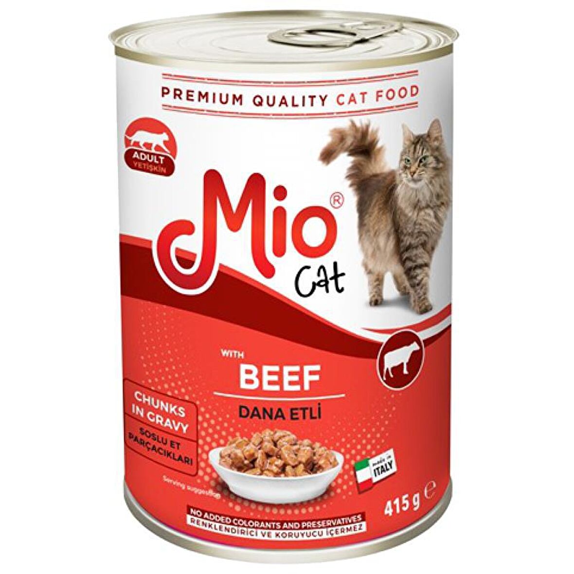 Mıo Dana Etli Kedi Konservesi 415 gr