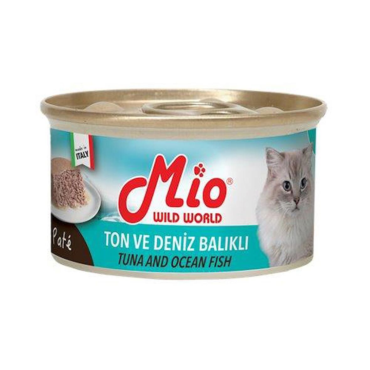 Mio Ton Balıklı Ve Deniz Balıklı Püre Konserve Kedi Maması 85 gr