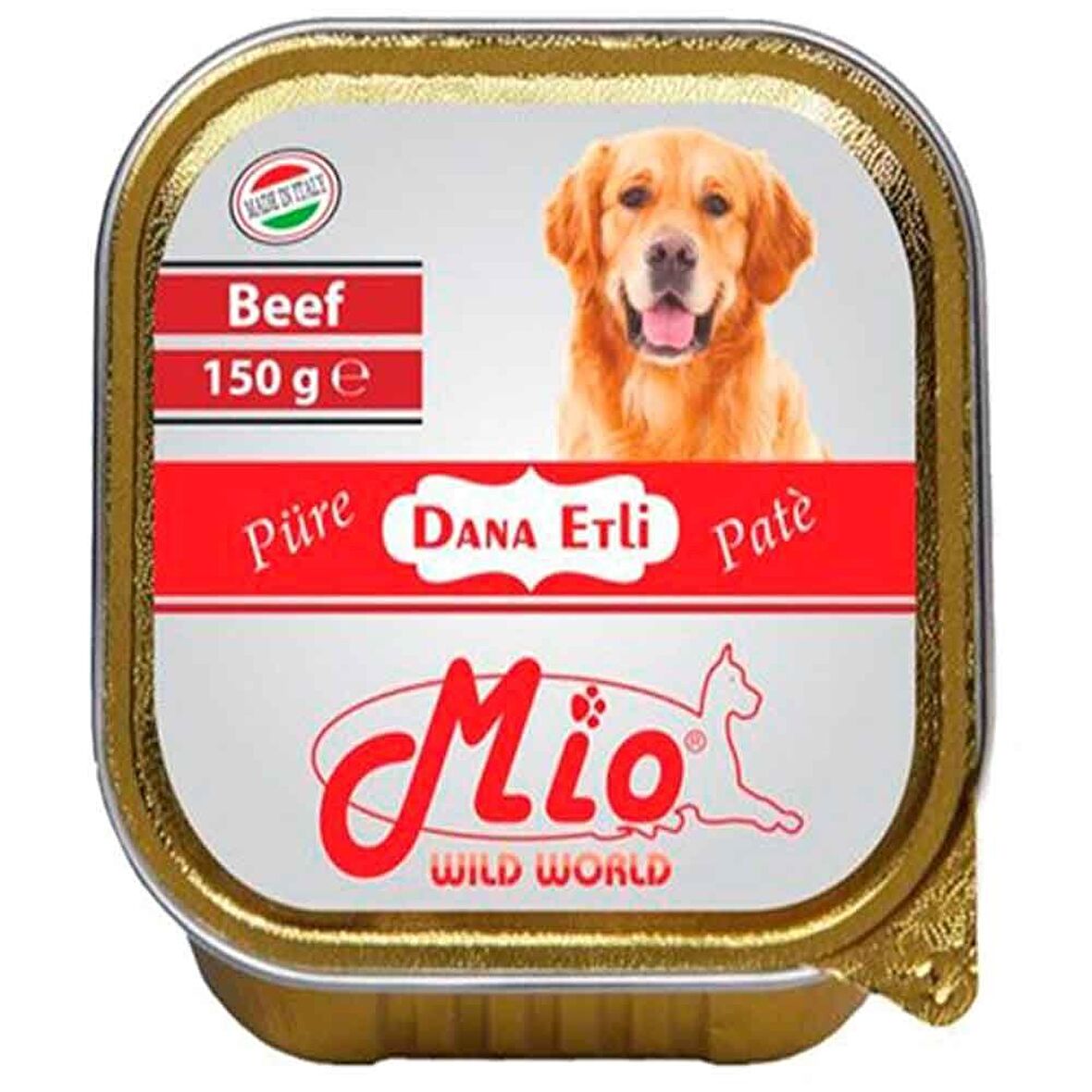 Mio Dana Etli Büyük Irk Yetişkin Yaş Köpek Maması 150 gr