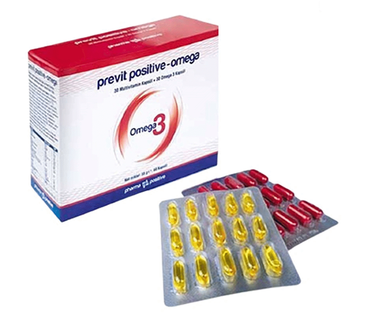 Previt Positive Omega 3 60 Kapsül