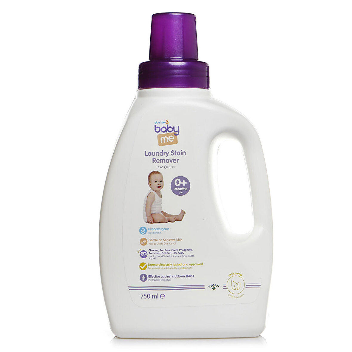 baby me Bebek Çamaşır Leke Çıkarıcı 750 ml