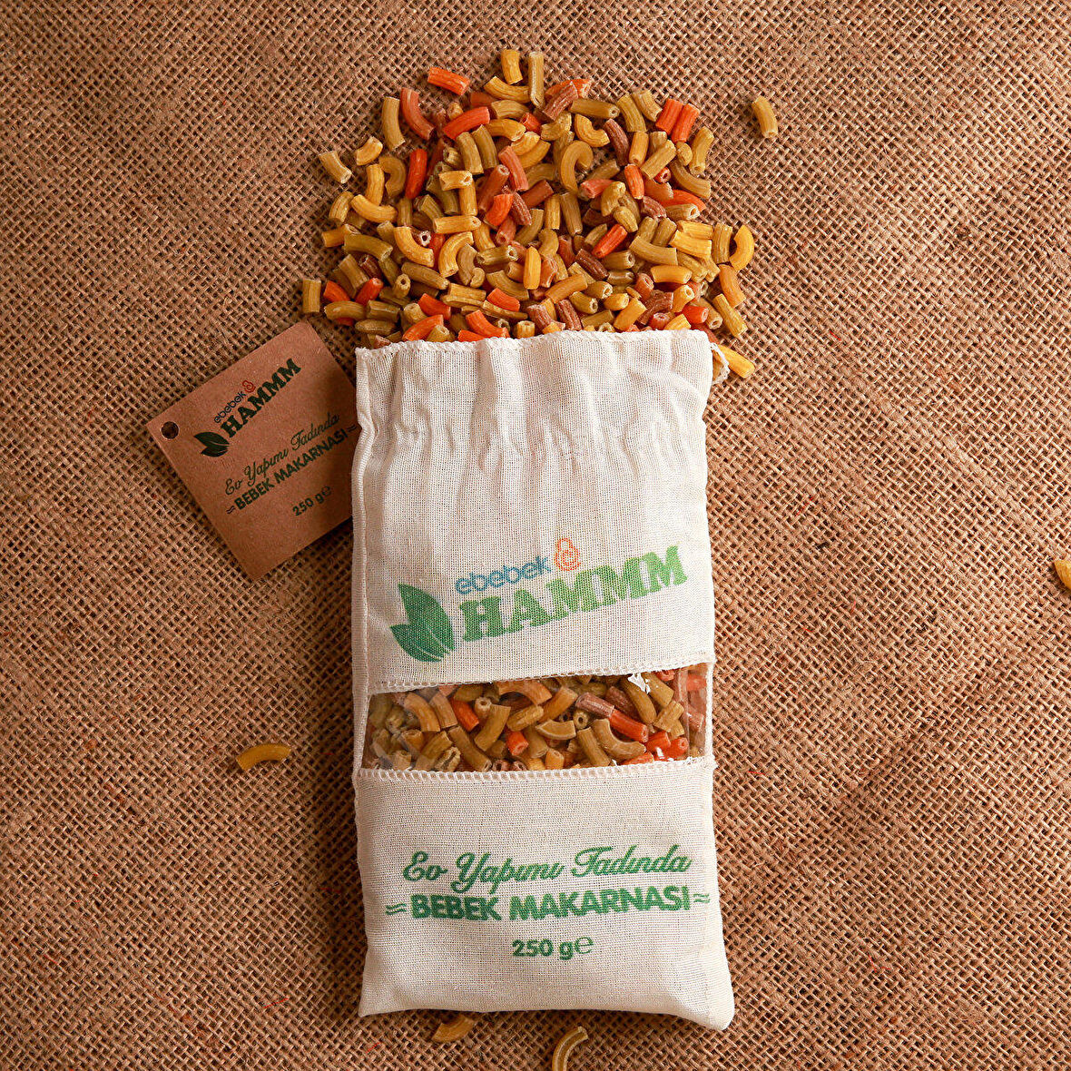 HAMMM Karışık Dirsek Bebek Makarnası 250 gr